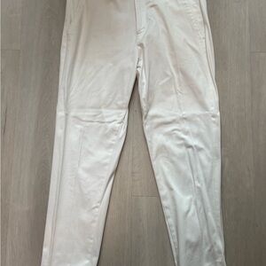 Zara white cropped dress pants